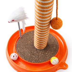 rascador-para-gato-con-juguetes-interactivos-base-circular-antideslizante